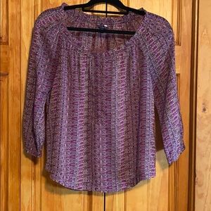 AEO purple blouse